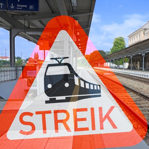 Railway strike symbol image