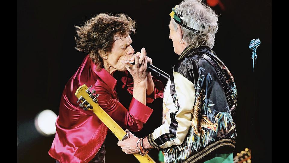 Mick Jagger und Keith Richards beim Konzert in Havanna 2016