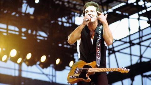 Bruce Springsteen auf der Bühne 1988
