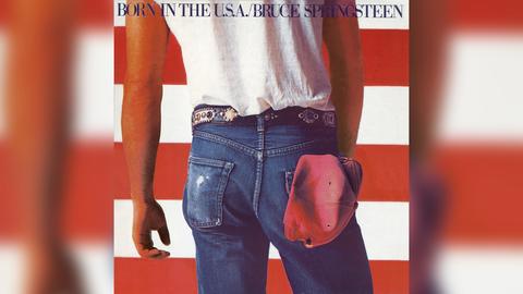 Das Plattencover von Bruce Springsteens "Born In The USA"