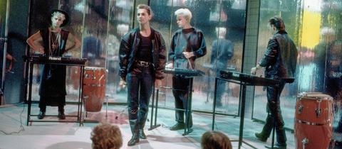 Depeche Mode 1985 auf der Bühne
