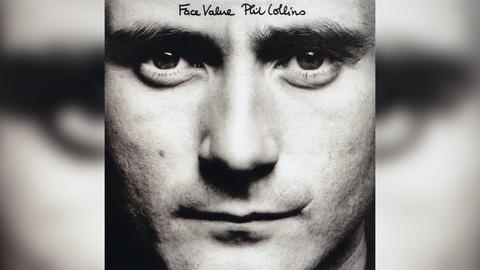 Das Plattencover von Phil Collins "Face Value"