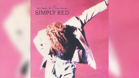 Das Plattencover von Simply Reds "A New Flame"