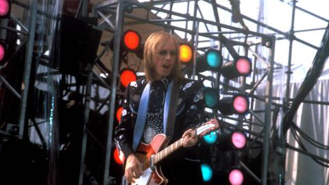 Tom Petty 1985 bei einem Auftritt
