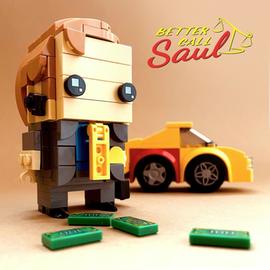 Legofigur zur Serie "Better call Saul"