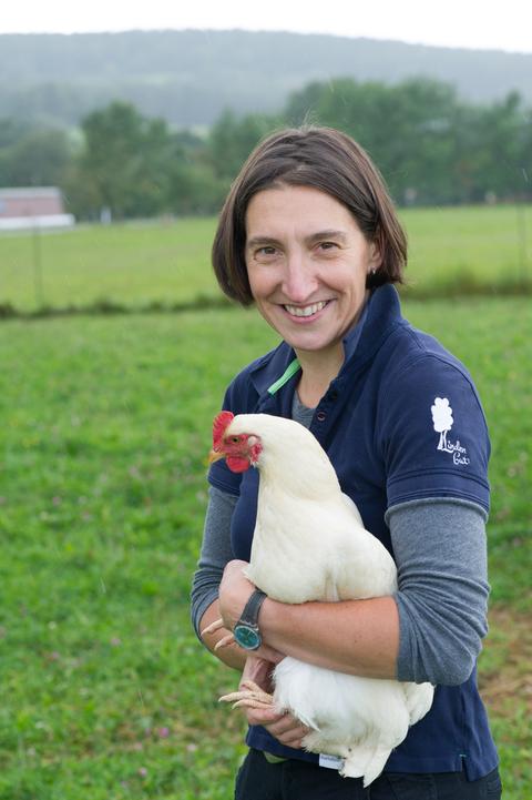 Anja Lindner vom Biohof Lindengut