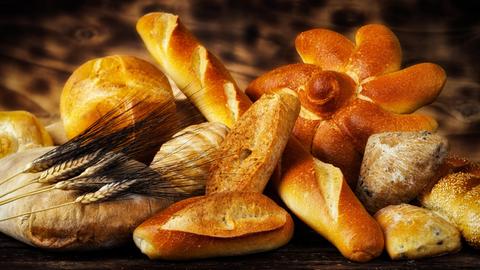 verschiedene Brotsorten