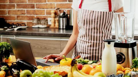Kochen Laptop