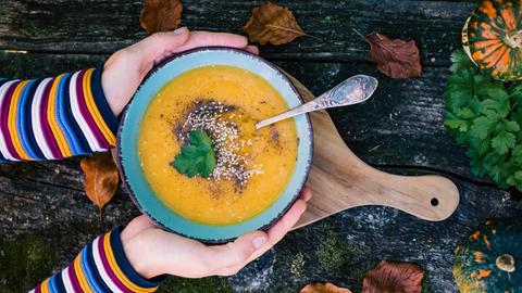 Kürbissuppe