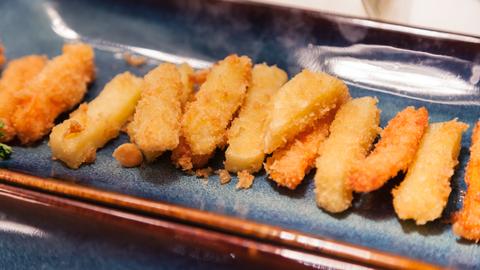 Kürbis Tempura