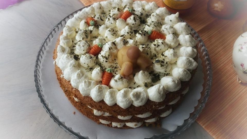 Rübli-Mascarpone-Ostertorte | hr1.de | Dolce Vita