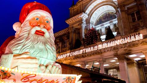 Weihnachtsmarkt in Birmingham