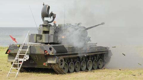 Gepard-Flugabwehrpanzer der Bundeswehr