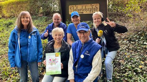 Gewinnübergabe Greenteam NABU Niedereschbach