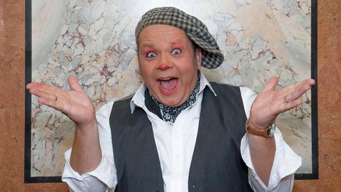 Clown und Zirkusmanager Raoul Schoregge