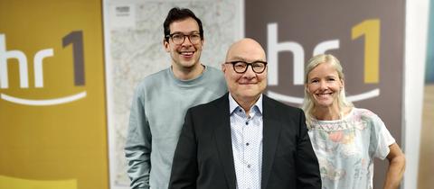 Bastian Korff, Thomas Koschwitz und Simone Reuthal. 