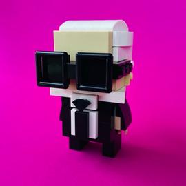 Karl Lagerfeld als Lego-Figur