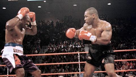 Mike Tyson gegen Evander Holyfield 