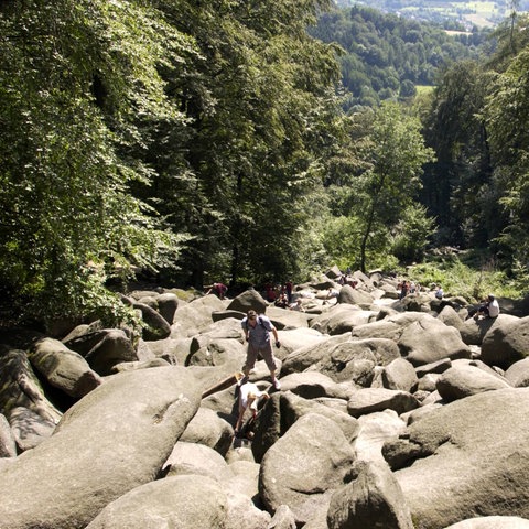 Mikroabenteuer Hessen Klettern Odenwälder Felsenmeer 