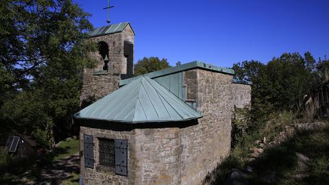 Milseburg in der Rhön. 