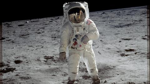 Erste Mondlandung: Astronaut Edwin Aldrin