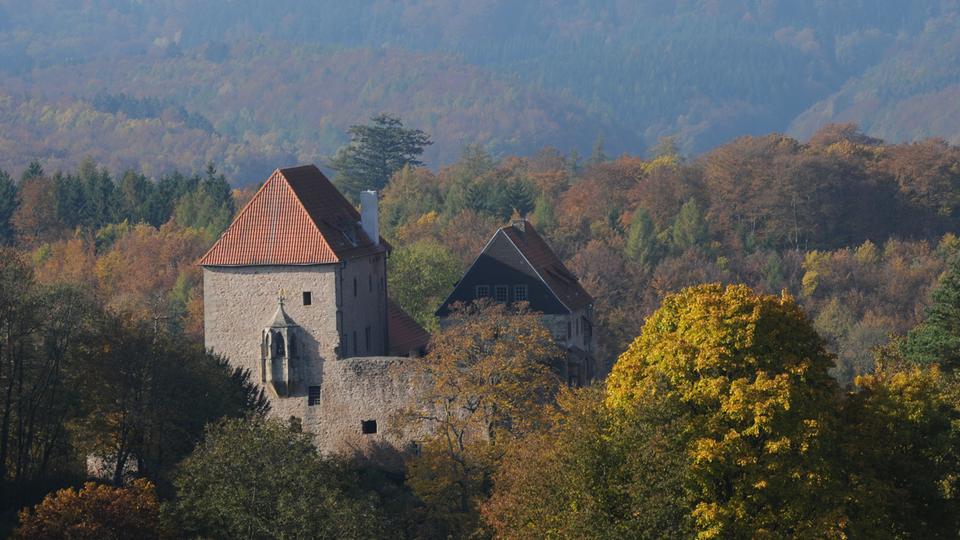 Die Tannenburg auf dem Premiumweg in Nentershausen