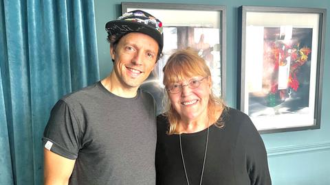 Jason Mraz und Lidia Antonini