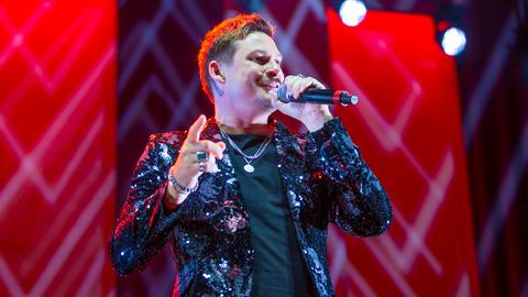 Lee Ryan in der AO-Arena in Manchester im Dezember 2022.