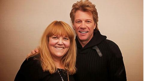 Lidia Antonini und Bon Jovi