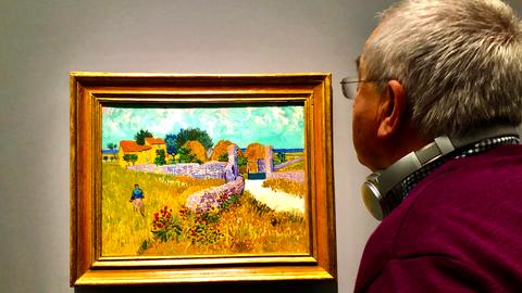 Werner Reinke, Van-Gogh-Ausstellung