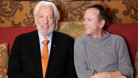 Vater Donald (li.) und Sohn Kiefer Sutherland. 
