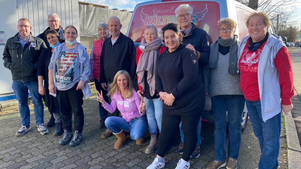 Das Team der "StrassenEngel" Hanau.