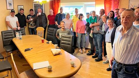 Volle Hütte bei Thomas Schreier in Hüttenberg-Reiskirchen.