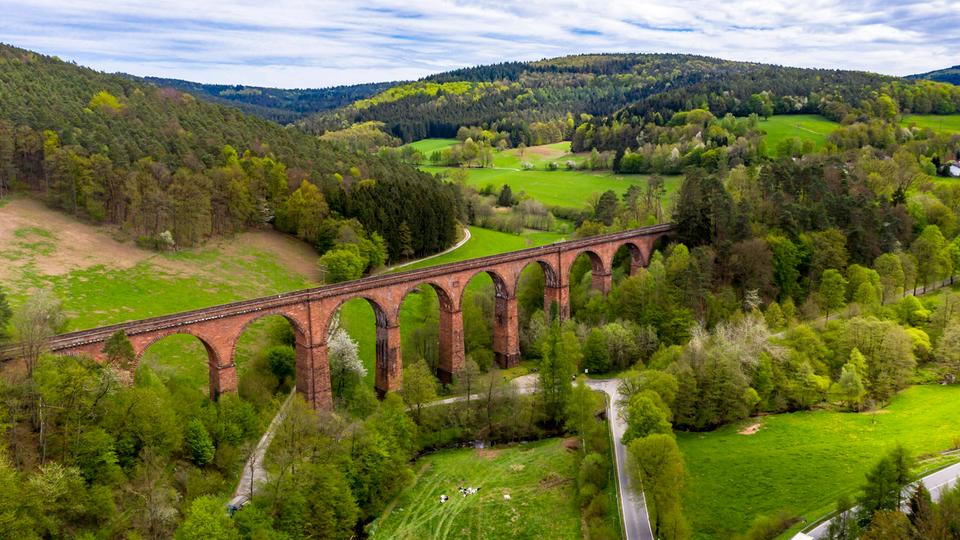 Das Viadukt bei Hetzberg