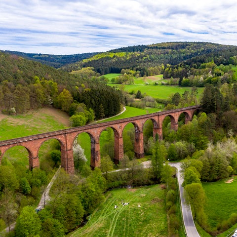 Das Viadukt bei Hetzberg