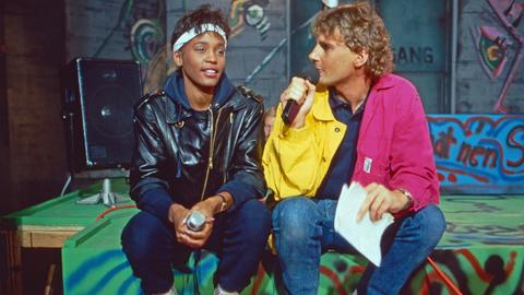 Whitney Houston und Peter Illmann